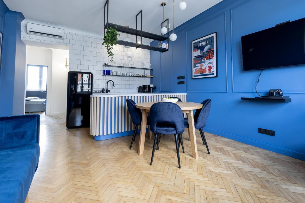 Blue Door Apartment, Swietojanska, Srodmiescie Gdynia Exterior photo
