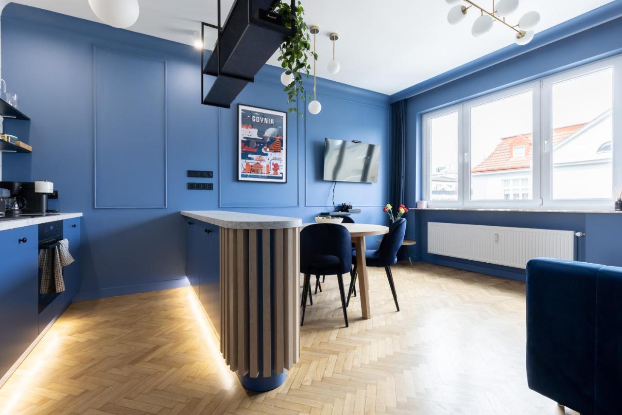 Blue Door Apartment, Swietojanska, Srodmiescie Gdynia Exterior photo